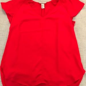 H&M Hot Red Blouse